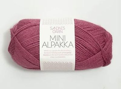 Sandnes Mini Alpakka, 50 gr - 4644 - Plommon