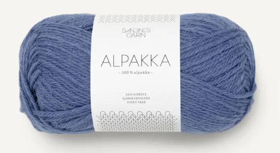Sandnes Mini Alpakka, 50 gr - 6053 - blå