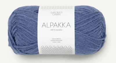 Sandnes Mini Alpakka, 50 gr - 6053 - blå