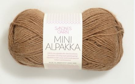 Sandnes Mini Alpakka, 50 gr - 3031 - Kamel