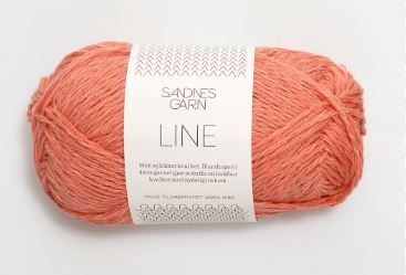 Sandnes Line, 50 gr - 4216 - Persika