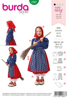 Burda 2367 - Witch