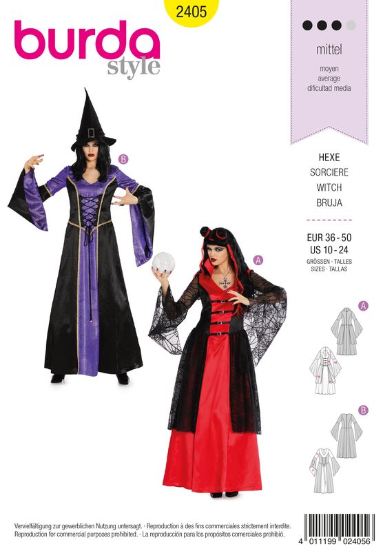 Burda 2405 - Witch