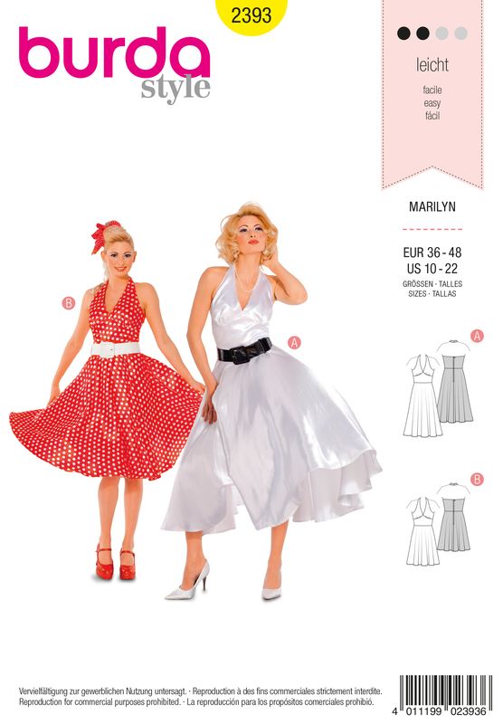 Burda 2393 - Marilyn