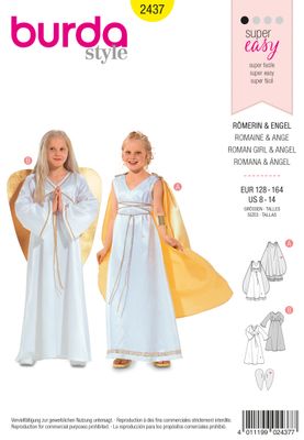 Burda 2437 - Roman Girl &amp; Angel