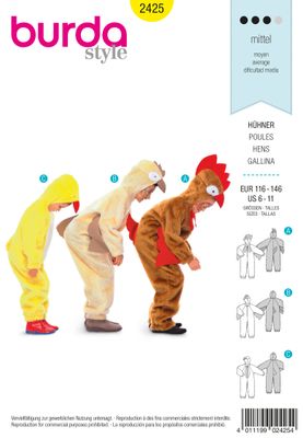 Burda 2425 - Hens