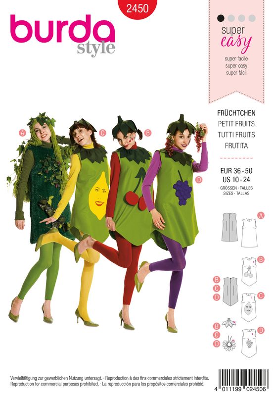 Burda 2350 - Petit Fruits