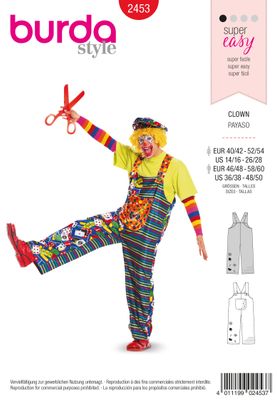 Burda 2453 - Clown