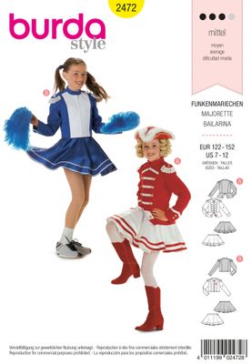 Burda 2472 - Majorette