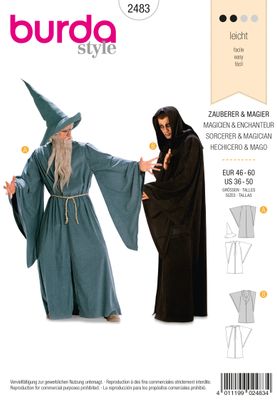 Burda 2483 - Sorcerer &amp; Magician