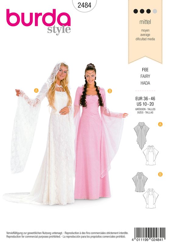 Burda 2484 - Fairy