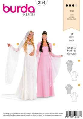 Burda 2484 - Fairy