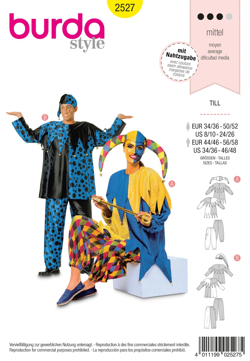 Burda 2527 - Joker