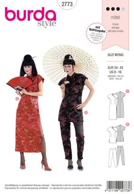 Burda 2773 - Suzi Wong