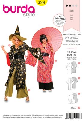 Burda 3044 - Asian