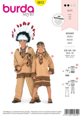 Burda 5812 - Indian