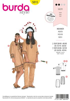 Burda 5815 - Indian