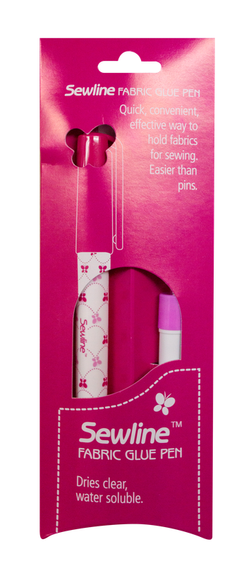 Sewline limpen for textile with refill
