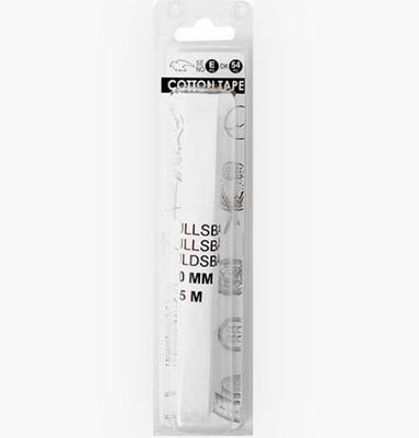 Falk Cotton tape 10 mm - 10 m - white