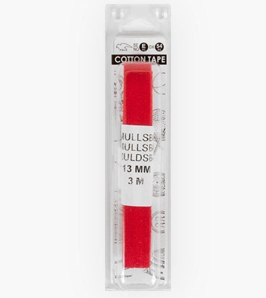 Falk Cotton tape 13 mm - 3 m - red