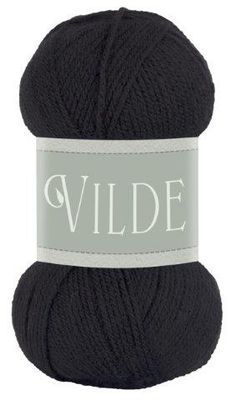 Falkgarn Vilde, 100 gr - 102 Black