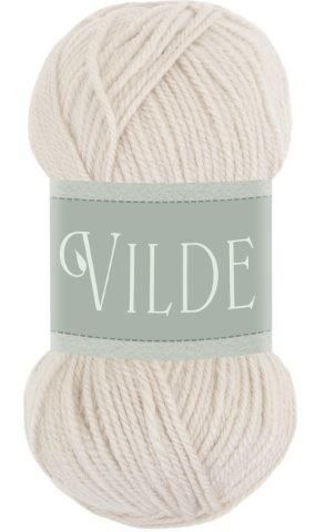 Falkgarn Vilde, 100 gr - 104 Ecru