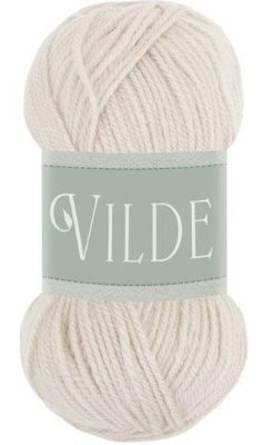 Falkgarn Vilde, 100 gr - 104 Ecru