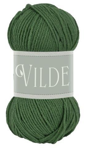 Falkgarn Vilde, 100 gr - 110 Dark green