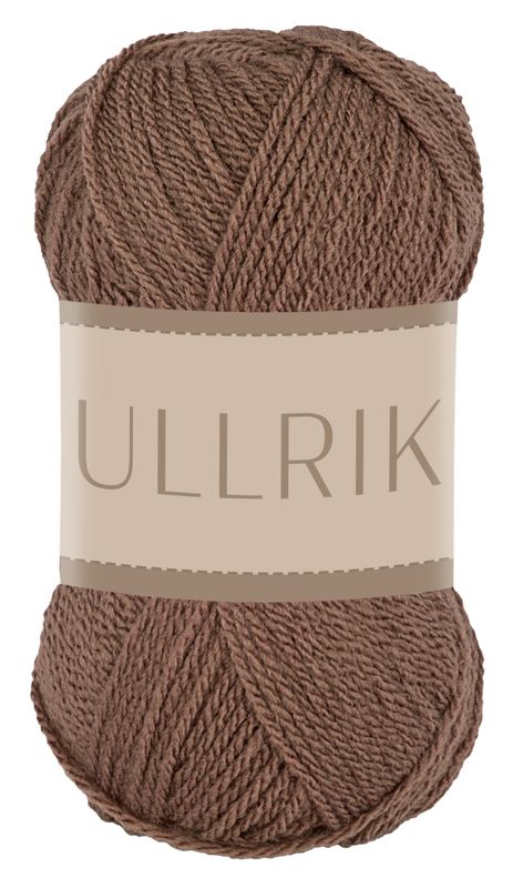 Falkgarn Ullrik, 50 gr - 102 Brun