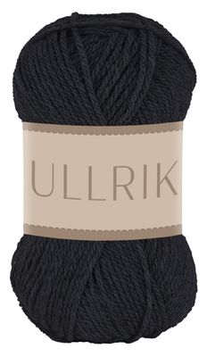 Falkgarn Ullrik, 50 gr - 105 Black
