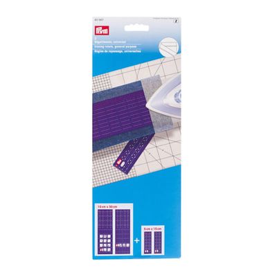 Prym strykjärnslinjal, 2 st (10*30 cm och 5 * 15 cm)