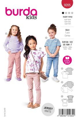 Burda 9205 - T-shirt