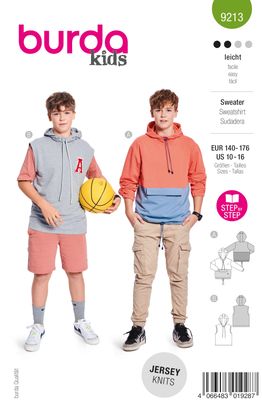 Burda 9213 - Sweater