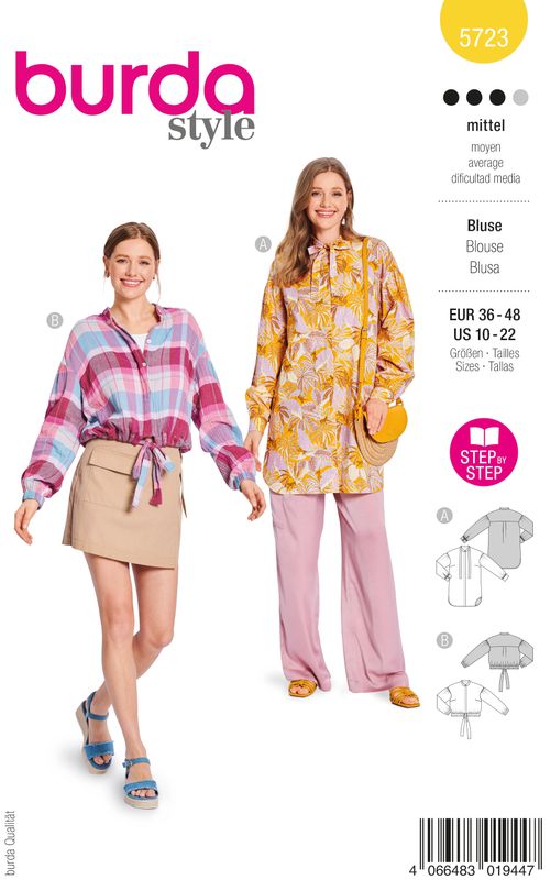 Burda 5723 - Blus