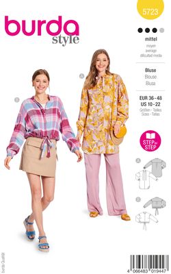 Burda 5723 - Blus