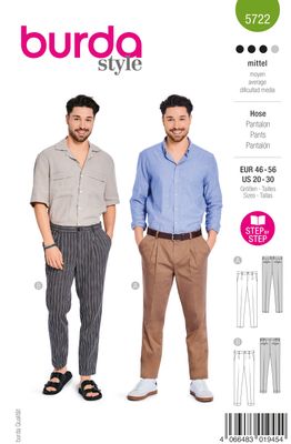 Burda 5722 - Byxor