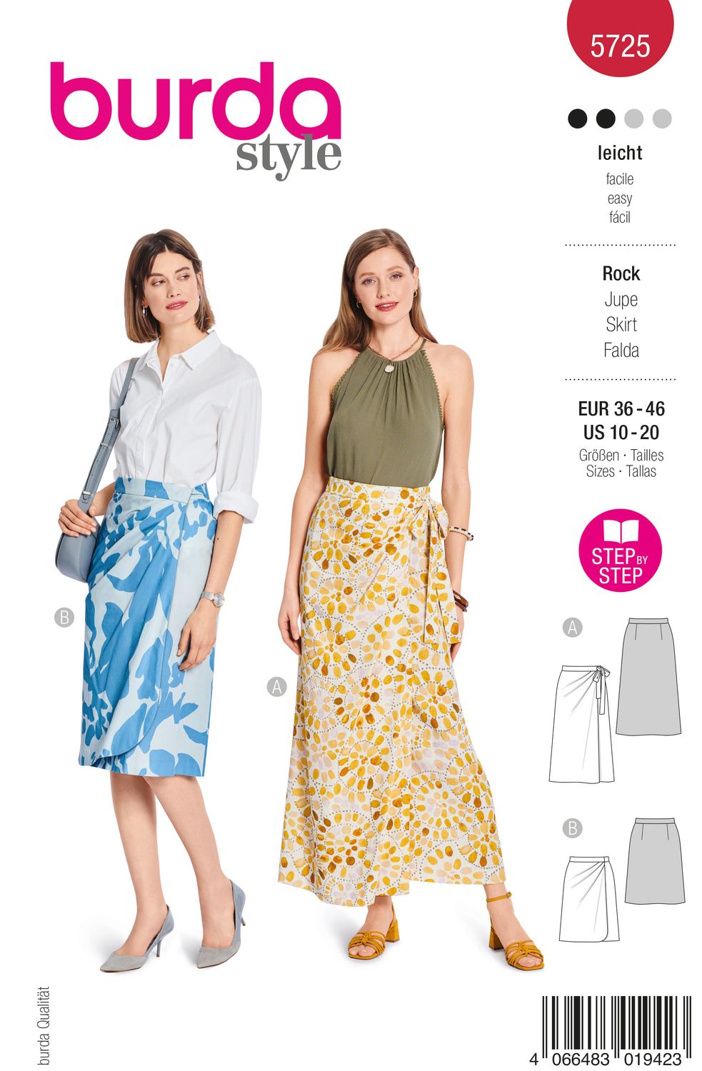 Burda 5725 - Kjol