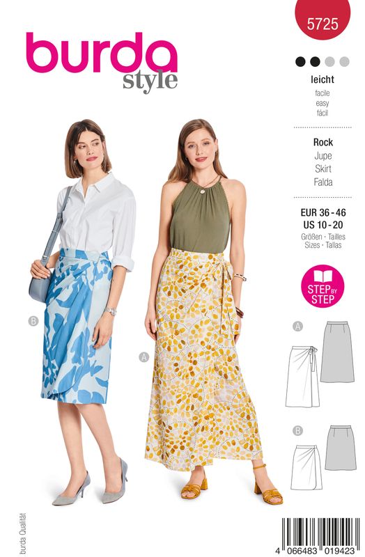 Burda 5725 - Kjol