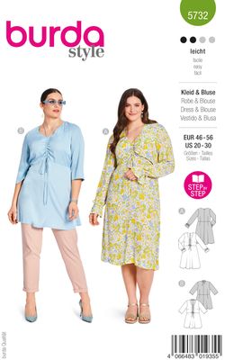 Burda 5732 - Klänning &amp; Blus