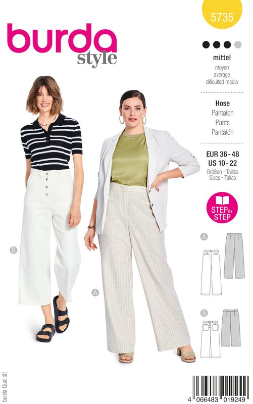 Burda 5735 - Byxor
