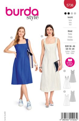 Burda 5736 - Klänning
