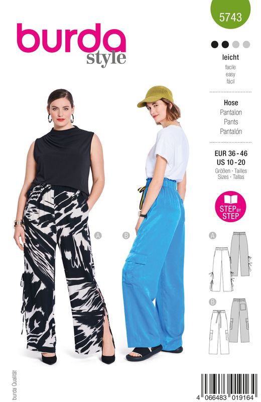 Burda 5743 - Byxor