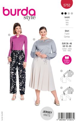 Burda 5752 - Blus