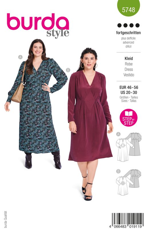 Burda 5748 - Klänning