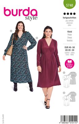 Burda 5748 - Klänning