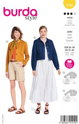 Burda 5749 - Jacka