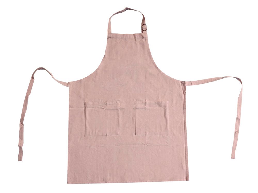 Aprons in recycled cotton - pink