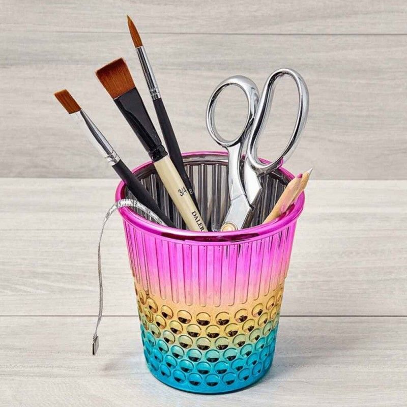 Hemline Thimble Craft Container – colorful and practical storage