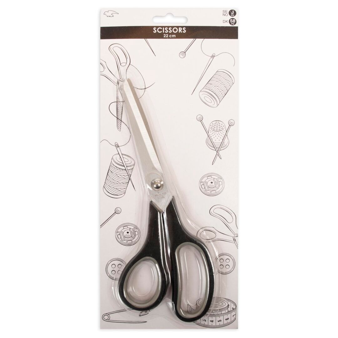 Falk Sewing Scissors 22 cm – precision scissors for sewing and crafts