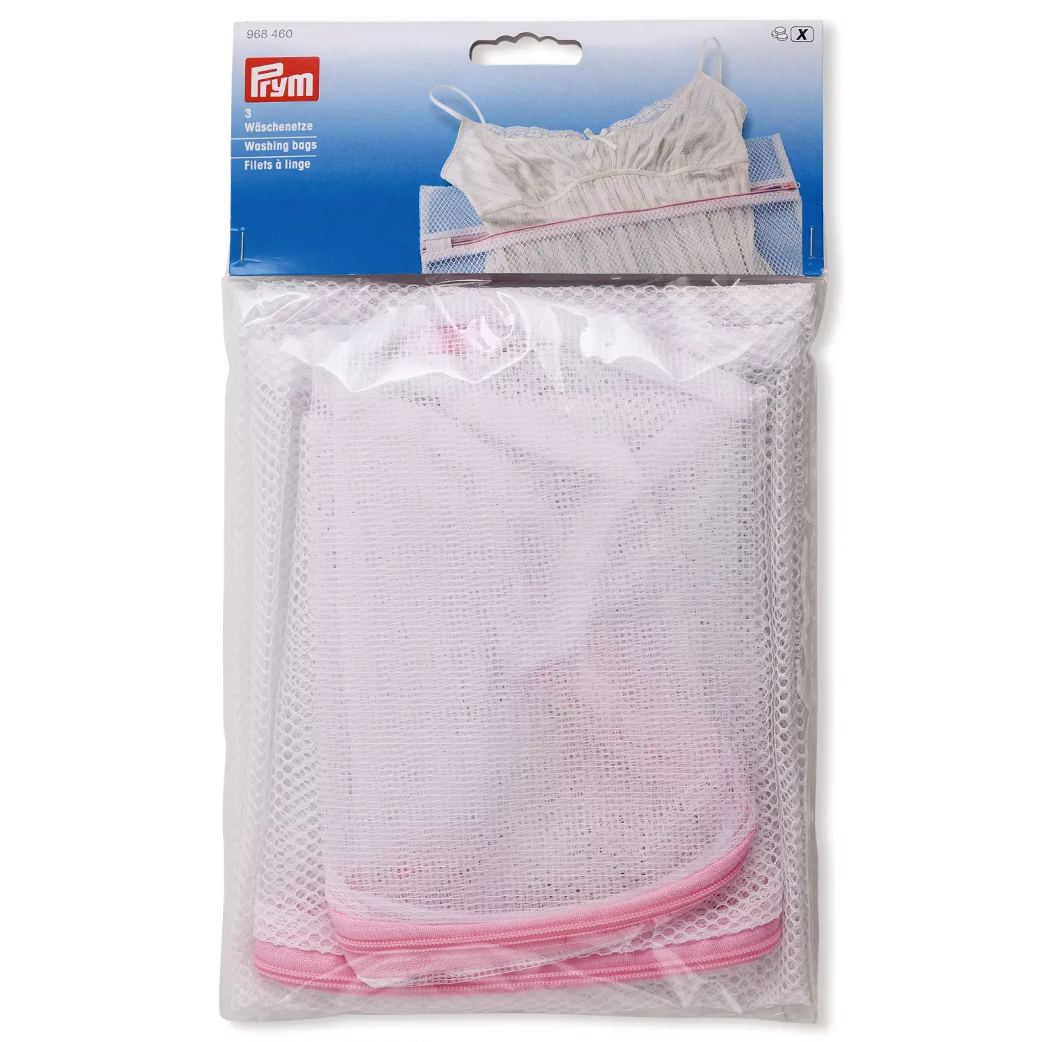 🧺 Prym 3-pack Tvättpåsar – Skydda kläder vid tvätt